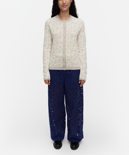 marimekko(マリメッコ)の「Sh Lados Keidas / Trousers(スラックス・レディース・ネイビー・36/34/38/40)」の4枚目の写真