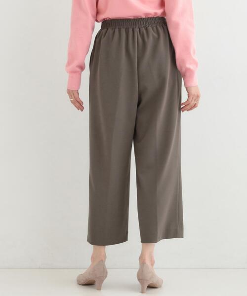 SHOO・LA・RUE（シューラルー）の「【高レビュー/S-LL/着丈選べる/洗濯後しわになりにくい】スマートに見えるイージーワイドパンツ（その他パンツ・レディース・ブラウン系その他/ブラック/ライトベージュ・38/40/42/02/03/04/36/01）」の22枚目の写真