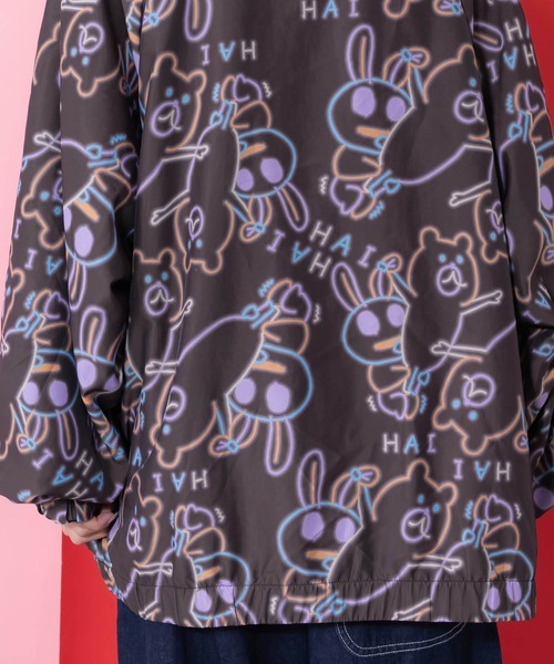 ScoLar Parity（スカラーパリティ）の「361108：組体操クマうさぎリバーシブルワッシャーブルゾン（ブルゾン・レディース・オフホワイト/ブラック・M）」の16枚目の写真