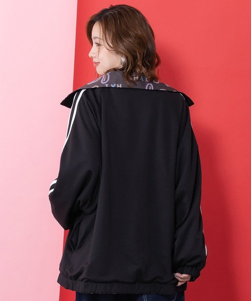 ScoLar Parity（スカラーパリティ）の「361108：組体操クマうさぎリバーシブルワッシャーブルゾン（ブルゾン・レディース・オフホワイト/ブラック・M）」の20枚目の写真