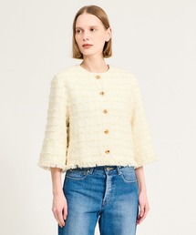 ESTNATION｜エストネーションのノーカラージャケット通販 - ZOZOTOWN