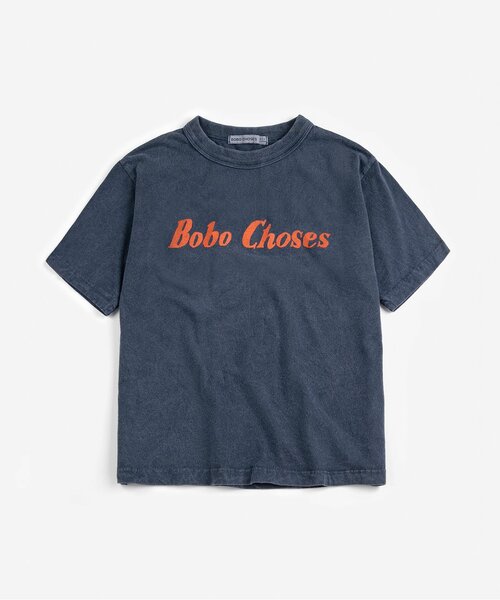 BOBO CHOSES(ボボショーズ)の「Bobo Choses 半袖Tシャツ【キッズ】(Tシャツ/カットソー・キッズ・ネイビー・130/120/110/100)」の4枚目の写真