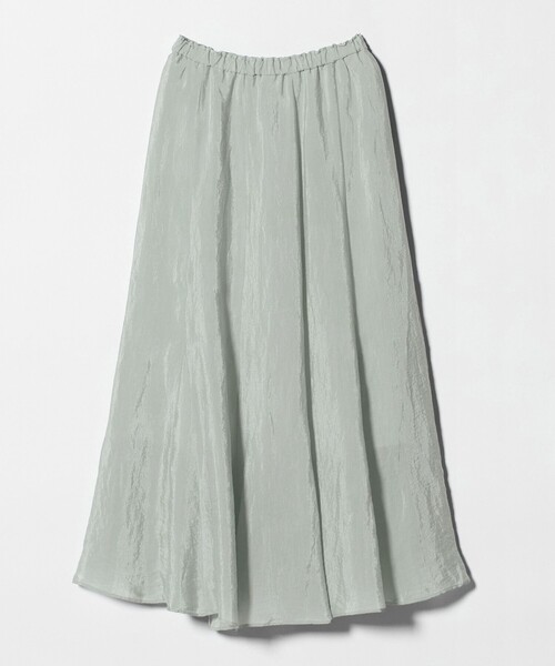 BEAUTY&YOUTH UNITED ARROWS（ビューティーアンドユースユナイテッドアローズ）の「セルロースナイロン ワッシャーロングスカート ウォッシャブル（スカート・レディース・ネイビー/ホワイト/ライム・S/M）」の17枚目の写真