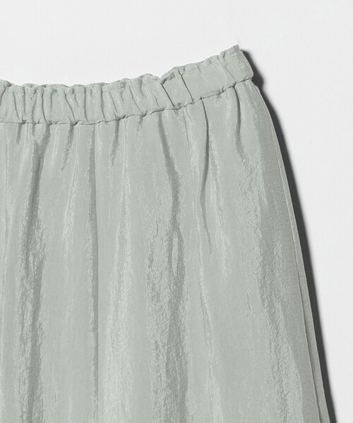 BEAUTY&YOUTH UNITED ARROWS（ビューティーアンドユースユナイテッドアローズ）の「セルロースナイロン ワッシャーロングスカート ウォッシャブル（スカート・レディース・ネイビー/ホワイト/ライム・S/M）」の18枚目の写真