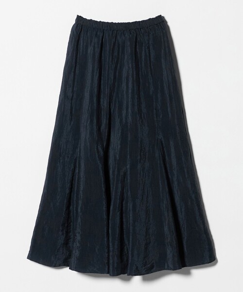 BEAUTY&YOUTH UNITED ARROWS（ビューティーアンドユースユナイテッドアローズ）の「セルロースナイロン ワッシャーロングスカート ウォッシャブル（スカート・レディース・ネイビー/ホワイト/ライム・S/M）」の22枚目の写真