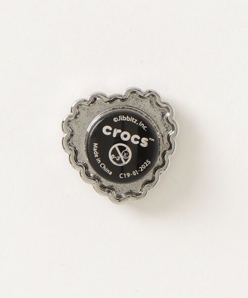 crocs（クロックス）の「CROCS / ゴージャス ハート ジェム（シューズ小物/雑貨・レディース・ピンク・FREE）」の2枚目の写真