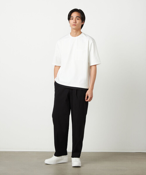 COMME CA ISM(コムサイズム)の「【吸水速乾】フェイクレイヤードTシャツ(Tシャツ/カットソー・メンズ・ミント/グレー/ホワイト/チャコール・MEDIUM/LARGE)」の21枚目の写真