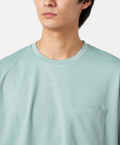 COMME CA ISM(コムサイズム)の「【吸水速乾】フェイクレイヤードTシャツ(Tシャツ/カットソー・メンズ・ミント/グレー/ホワイト/チャコール・MEDIUM/LARGE)」の13枚目の写真