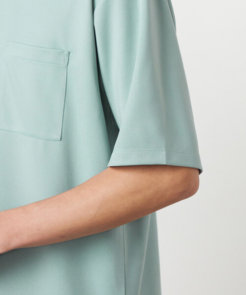 COMME CA ISM(コムサイズム)の「【吸水速乾】フェイクレイヤードTシャツ(Tシャツ/カットソー・メンズ・ミント/グレー/ホワイト/チャコール・MEDIUM/LARGE)」の15枚目の写真