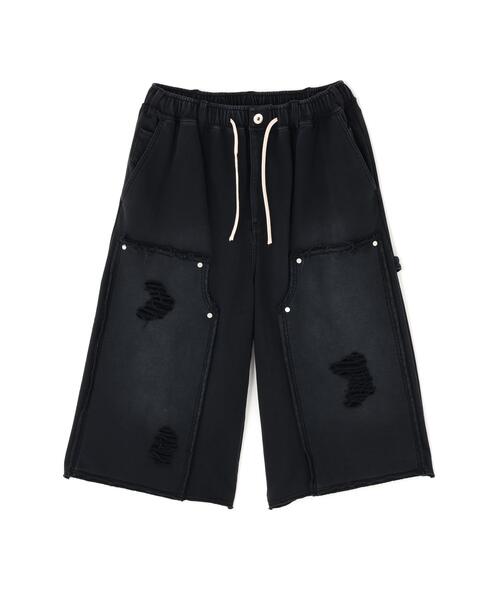 DankeSchon/ダンケシェーン/SULFUR SWEAT W-KNEE SHORTS（スウェット
