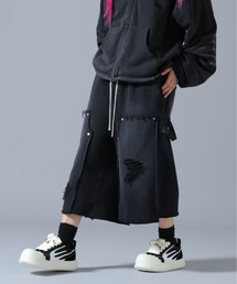 DANKE SCHON(�_���P�V�F�[��)��DankeSchon/�_���P�V�F�[��/SULFUR SWEAT W-KNEE SHORTS(�X�E�F�b�g�p���c)