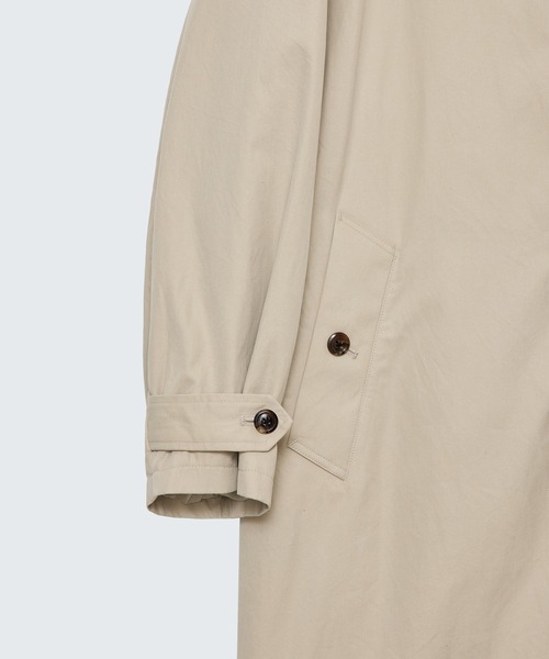 markaware(マーカウェア)の「【marka】RAGLAN SLEEVE COAT(ダウンジャケット/コート・メンズ・ブラック/ベージュ・2)」の5枚目の写真