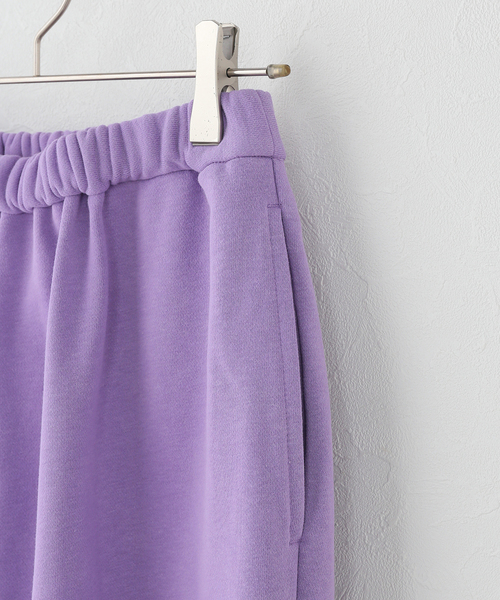 PROVOKE （プロヴォーク）の「【PROVOKE/プロヴォーク】sweat easy pants（スウェットパンツ・レディース・ダークパープル・FREE）」の3枚目の写真