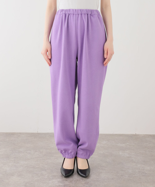 PROVOKE （プロヴォーク）の「【PROVOKE/プロヴォーク】sweat easy pants（スウェットパンツ・レディース・ダークパープル・FREE）」の11枚目の写真