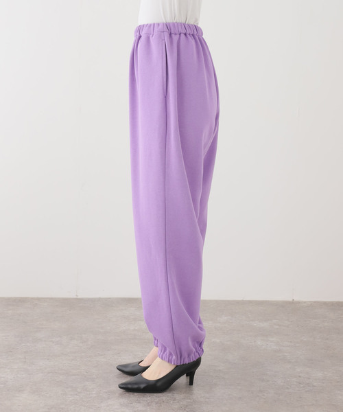 PROVOKE （プロヴォーク）の「【PROVOKE/プロヴォーク】sweat easy pants（スウェットパンツ・レディース・ダークパープル・FREE）」の12枚目の写真