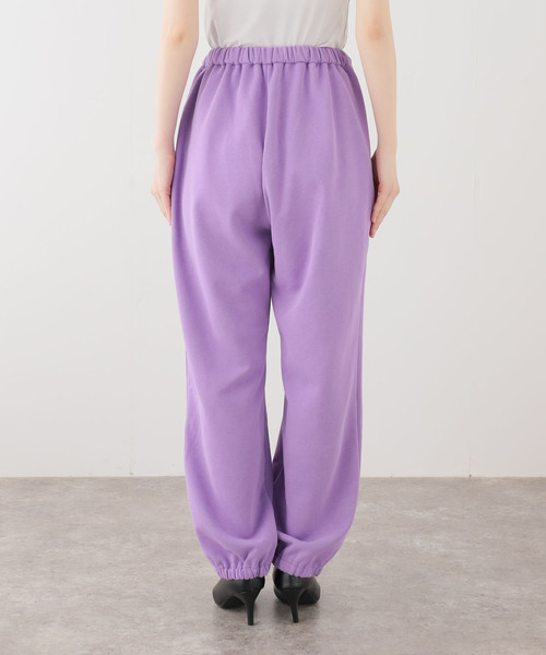 PROVOKE （プロヴォーク）の「【PROVOKE/プロヴォーク】sweat easy pants（スウェットパンツ・レディース・ダークパープル・FREE）」の13枚目の写真