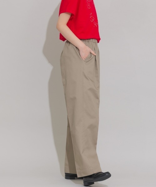 OMNES(オムネス)の「スッキリセンタープレスイージーパンツ(その他パンツ・レディース・ネイビー/ベージュ/ブラック・LARGE/MEDIUM)」の10枚目の写真