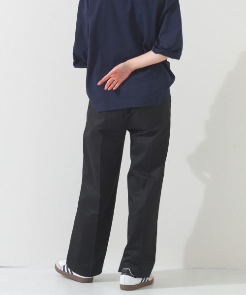 OMNES(オムネス)の「スッキリセンタープレスイージーパンツ(その他パンツ・レディース・ネイビー/ベージュ/ブラック・LARGE/MEDIUM)」の6枚目の写真