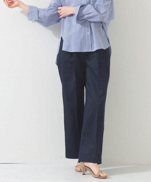 OMNES(オムネス)の「スッキリセンタープレスイージーパンツ(その他パンツ・レディース・ネイビー/ベージュ/ブラック・LARGE/MEDIUM)」の14枚目の写真