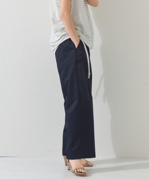 OMNES(オムネス)の「スッキリセンタープレスイージーパンツ(その他パンツ・レディース・ネイビー/ベージュ/ブラック・LARGE/MEDIUM)」の15枚目の写真