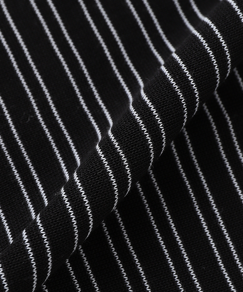 BAYCREW'S DEPO(ベイクルーズデポ)の「SandWaterr / サンドウォーター RESEARCHED SWEATER SS /RAYON(Tシャツ/カットソー・メンズ・ホワイト/ブラック・2)」の4枚目の写真