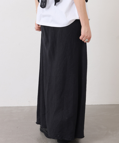 JOURNAL STANDARD LUXE（ジャーナルスタンダード　ラックス）の「フレンチリネンツイルスカート（スカート・レディース・ブラック/ベージュ・FREE）」の14枚目の写真