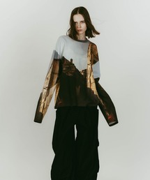 Knuth Marf（クヌースマーフ）の「scenery print long sleeve tee（Tシャツ/カットソー）」