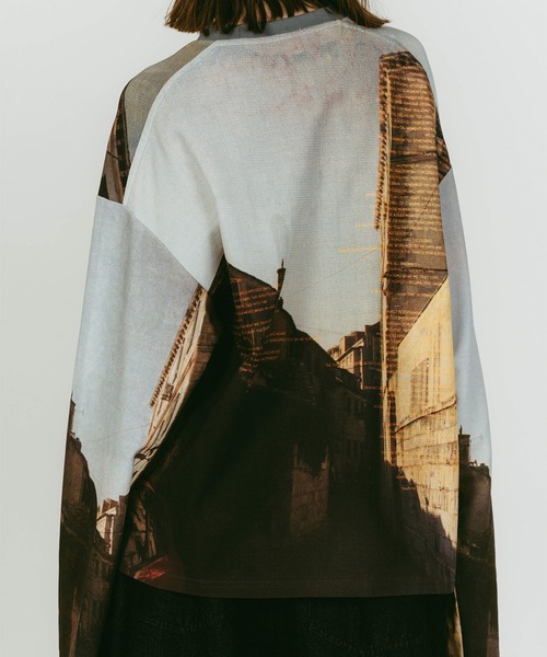 Knuth Marf（クヌースマーフ）の「scenery print long sleeve tee（Tシャツ/カットソー・レディース・その他1/その他・FREE）」の8枚目の写真