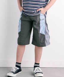 nexchic（ネクシック）の「サイドメッシュ切り替えタフタ6分丈パンツ(110~150cm)（その他パンツ）」