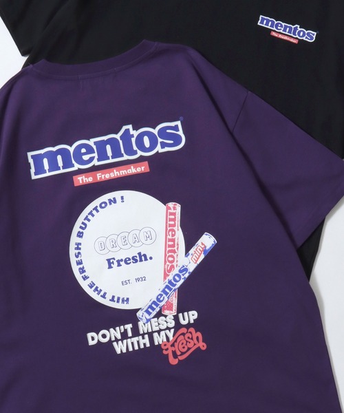 SITRY(シトリー)の「mentos/メントス オーバーサイズ プリント ポケット 半袖Tシャツ レディース メンズ(Tシャツ/カットソー・メンズ・ホワイト系その他/ライトグリーン/グリーン系その他/パープル/ホワイト/グリーン系その他2/ホワイト系その他2/ブラック系その他/ブラック系その他2/ブラック/パープル系その他2/パープル系その他・M/LL/L)」の10枚目の写真