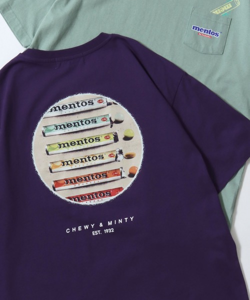 SITRY(シトリー)の「mentos/メントス オーバーサイズ プリント ポケット 半袖Tシャツ レディース メンズ(Tシャツ/カットソー・メンズ・ホワイト系その他/ライトグリーン/グリーン系その他/パープル/ホワイト/グリーン系その他2/ホワイト系その他2/ブラック系その他/ブラック系その他2/ブラック/パープル系その他2/パープル系その他・M/LL/L)」の11枚目の写真