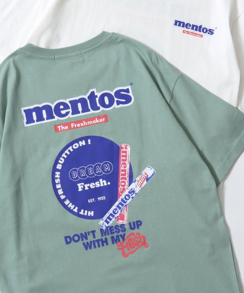 SITRY(シトリー)の「mentos/メントス オーバーサイズ プリント ポケット 半袖Tシャツ レディース メンズ(Tシャツ/カットソー・メンズ・ホワイト系その他/ライトグリーン/グリーン系その他/パープル/ホワイト/グリーン系その他2/ホワイト系その他2/ブラック系その他/ブラック系その他2/ブラック/パープル系その他2/パープル系その他・M/LL/L)」の7枚目の写真