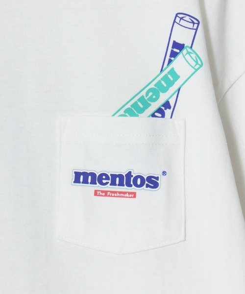 SITRY(シトリー)の「mentos/メントス オーバーサイズ プリント ポケット 半袖Tシャツ レディース メンズ(Tシャツ/カットソー・メンズ・ホワイト系その他/ライトグリーン/グリーン系その他/パープル/ホワイト/グリーン系その他2/ホワイト系その他2/ブラック系その他/ブラック系その他2/ブラック/パープル系その他2/パープル系その他・M/LL/L)」の18枚目の写真