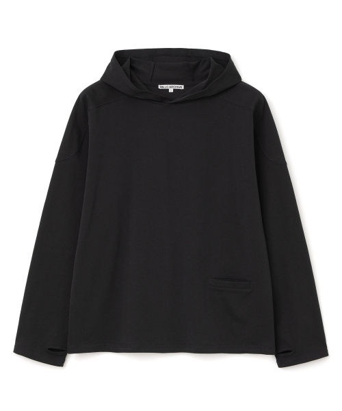 Dislo long sleeve loose fit proud parka [black]