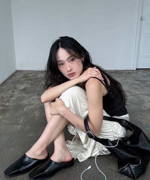 SALT AND CHOCOLATE（ソルトアンドチョコレート）の「ブレアツーウェイローファー412619003(1cm)（ローファー・レディース・ブラック/ブラウン・22.5cm/23cm/23.5cm/24cm/24.5cm/25cm）」の7枚目の写真
