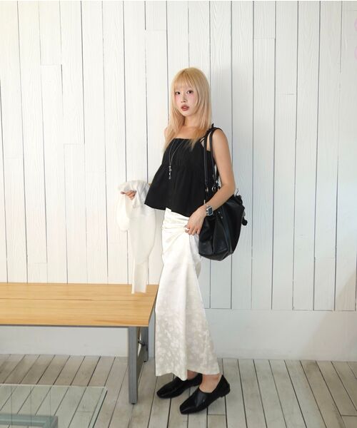 SALT AND CHOCOLATE（ソルトアンドチョコレート）の「ブレアツーウェイローファー412619003(1cm)（ローファー・レディース・ブラック/ブラウン・22.5cm/23cm/23.5cm/24cm/24.5cm/25cm）」の9枚目の写真
