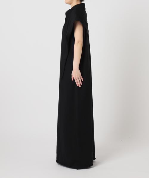 CITYSHOP（シティーショップ）の「CUTDRESS with SCARF：ワンピース（ワンピース・レディース・ブラック/ベージュ/パープル・36/38）」の21枚目の写真