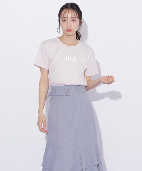 JILL by JILL STUART(ジルバイジルスチュアート)の「ベルト付きアシメヘムスカート(スカート・レディース・ブラウン系その他/ブラック/グレー・MEDIUM/SMALL)」の12枚目の写真
