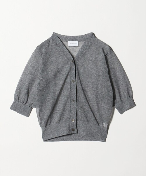 UNITED ARROWS(ユナイテッドアローズ)の「シアー Vネック カーディガン ‐ウォッシャブル‐(カーディガン/ボレロ・レディース・グレー系/ブラック/ライトブルー/ホワイト/ダークブラウン/ネイビー/レッド・FREE)」の16枚目の写真