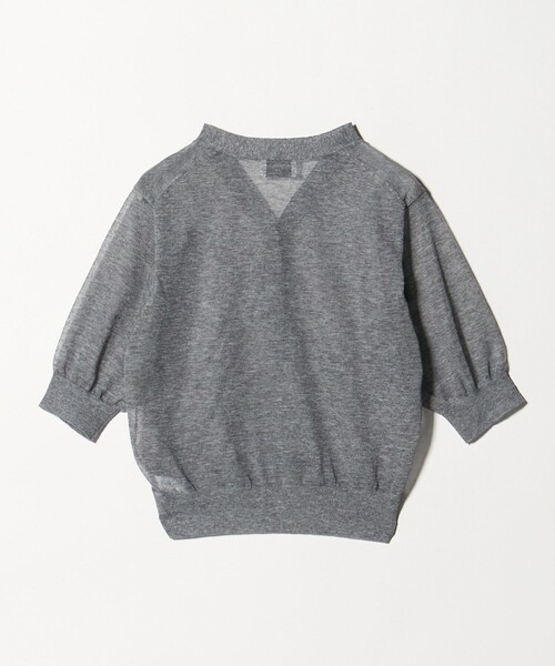 UNITED ARROWS(ユナイテッドアローズ)の「シアー Vネック カーディガン ‐ウォッシャブル‐(カーディガン/ボレロ・レディース・グレー系/ブラック/ライトブルー/ホワイト/ダークブラウン/ネイビー/レッド・FREE)」の17枚目の写真