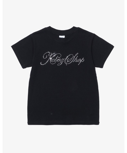 KEBOZ（ケボズ）の「W DAC RHINESTONE S/S TEE（Tシャツ/カットソー・レディース・ネイビー/ホワイト/ブラック・ONE SIZE）」の12枚目の写真