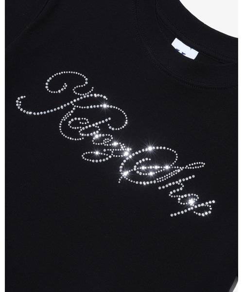 KEBOZ（ケボズ）の「W DAC RHINESTONE S/S TEE（Tシャツ/カットソー・レディース・ネイビー/ホワイト/ブラック・ONE SIZE）」の13枚目の写真