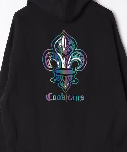 COOK JEANS（クックジーンズ）の「オーロラダガーパーカー（パーカー・メンズ・ブラック・FREE）」の2枚目の写真