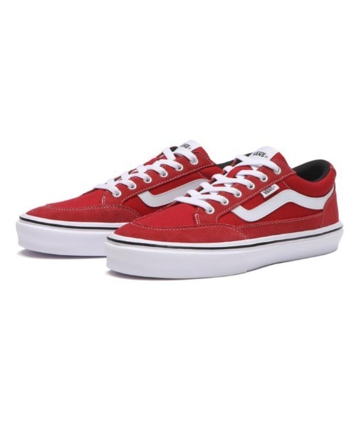 VANS（バンズ）の「VANS ヴァンズ FALKEN ファルケン V3830 SC2 RED/WHITE（スニーカー・メンズ・レッド・5/5h/6/6h/7/7h/8/8h/9/9h/10/4h/10h/11/12）」の4枚目の写真
