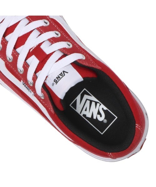 VANS（バンズ）の「VANS ヴァンズ FALKEN ファルケン V3830 SC2 RED/WHITE（スニーカー・メンズ・レッド・5/5h/6/6h/7/7h/8/8h/9/9h/10/4h/10h/11/12）」の8枚目の写真