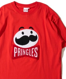 【PRINGLES / プリングルズ】サガラ刺繍クルーネックTシャツ