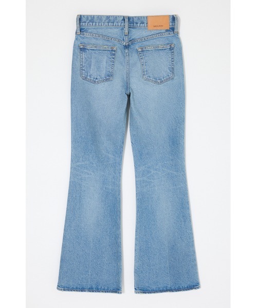 MOUSSY（マウジー）の「【新登場】MVS MIDRISE FLARE（デニムパンツ・レディース・ワンウォッシュ/ブルー・26inch/25inch/24inch/23inch）」の16枚目の写真