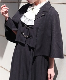 axes femme（アクシーズファム）の「ビット付ケープＪＫ（ブルゾン）」