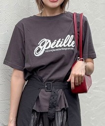 libelle more | USAコットンもこもこ刺繍ロゴTシャツ【接触冷感】(Tシャツ/カットソー)