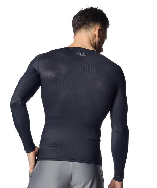 UNDER ARMOUR(アンダーアーマー)の「UAクール コンプレッション ロングスリーブ シャツ(トレーニング/メンズ)(Tシャツ/カットソー・メンズ・ブラック・L/XL/M/2XL/3XL/S)」の2枚目の写真